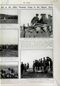 Original Old Antique Print 1916 Jane James Caird Slingsby German Siers Verdun