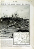 Original Old Antique Print 1916 Carmen Aylva Rumania Queen War Cettinje Lovcen