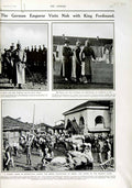 Antique Old Print 1916 Florence Nightingale Prince Kamin War Tigris Craft 20th