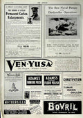 Old Antique Print 1916 Advertisement Bovril Mothersills Sea-Sick Remedy 20th