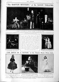 Old Antique Print 1916 Barton Mystery Savoy Theatre Henabery Esmond Grey 20th