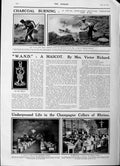 Original Old Antique Print 1916 Roll Honour Dead War Siers Champagne Rheims