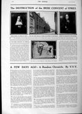 Old Antique Print 1916 Russian Siers War Red Cross Irish Convent Ypres 20th