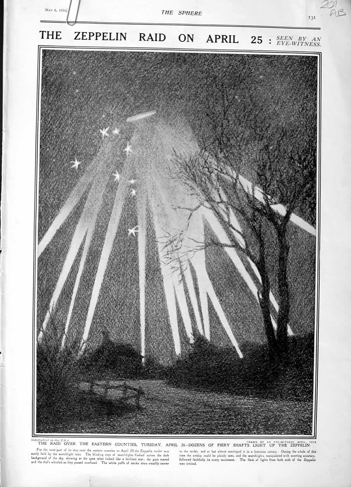 Old Antique Print 1916 French Ambulance Train War Trench Siers Railway 20th