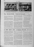Original Old Antique Print 1916 Shakespeare Stratford-On-Avon Siers War Cross