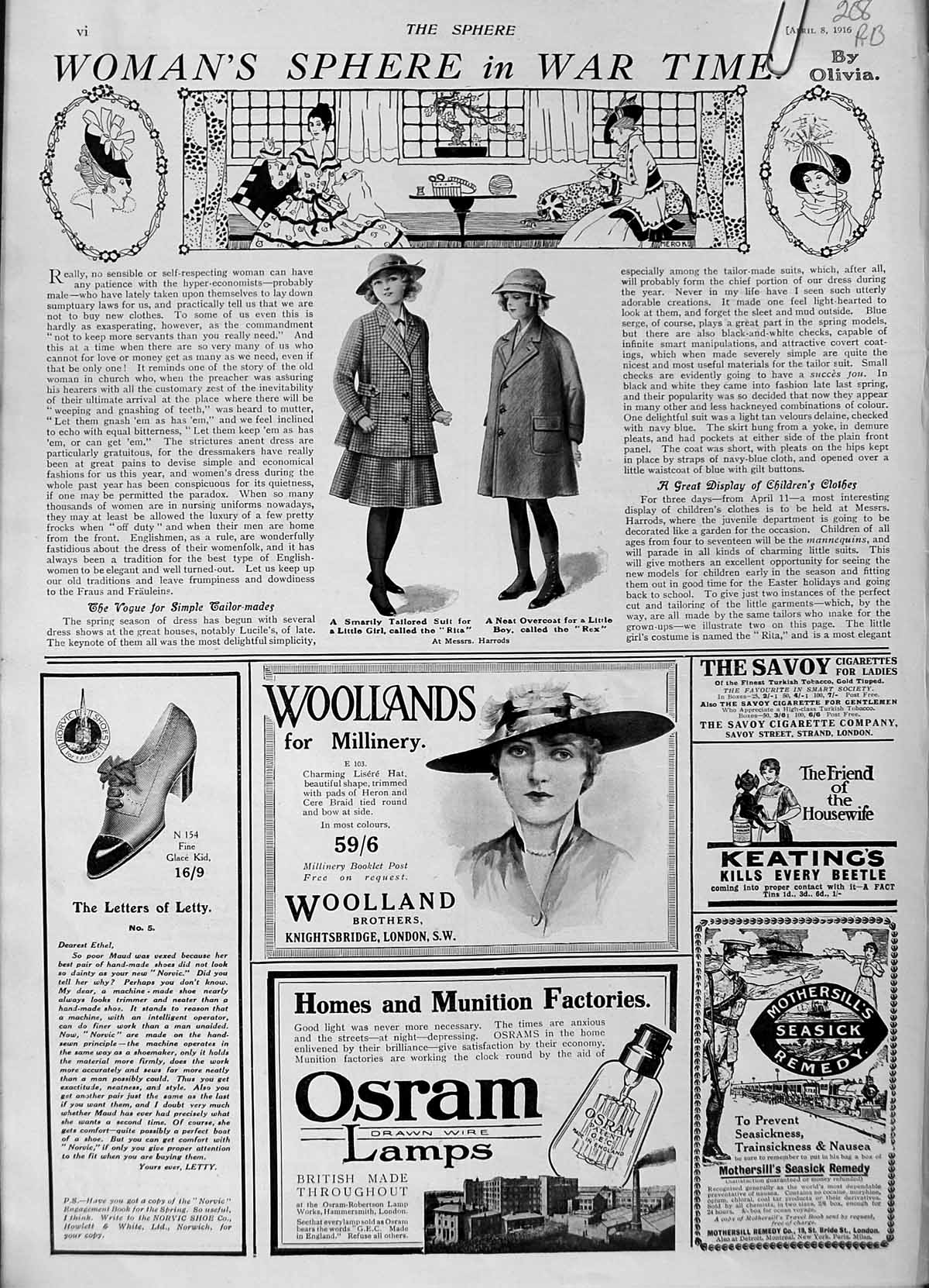 Antique Old Print 1916 Advertisement Debenham Robinson Cheese Motor Tyres 20th