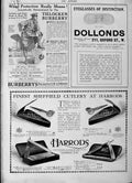 Original Old Antique Print 1916 Advertisment Harrods Robinson Fashion Debenham