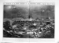 Original Old Antique Print 1916 British Siers German Trenches Mine Crater War