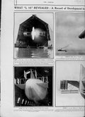 Old Antique Print 1916 L15 Zeppelin War Sussex Airship Friedrichschafen 20th