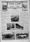 Antique Old Print 1916 Advertisment Motor Car Austin Crossley Gaiter Duco 20th