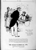 Original Old Antique Print 1916 Advertisement Dunlop Motor Car Rubber Tyres