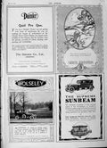 Old Antique Print 1916 Advertisement Daimler Motor Car Sunbeam Wolseley 20th