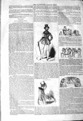 Original Old Antique Print 1842 Portrait Men Births Deaths Marriages Victorian