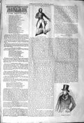 Original Old Antique Print 1842 Portrait Mr. Ferrand Francis Parliament 19th