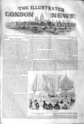 Original Old Antique Print 1842 View Grand Banquet Ministry Gsmith'S Hall 19th