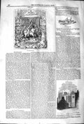 Original Old Antique Print 1842 Zeitelmoos Bay Window Presence-Chamber Kitchen