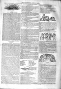 Original Old Antique Print 1842 Angling Fishing Pike London Gazette Victorian