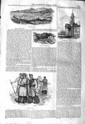 Old Antique Print 1842 St. George'S Hanover Square Beyrout Syria Lebanon 19th