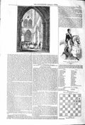 Original Old Antique Print 1842 Procession Chapel Neuilly Portriat Duke 19th