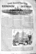 Original Old Antique Print 1842 Scene Prorogation Imperial Parliament People