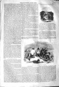 Old Antique Print 1842 Deer Stalking Highlands Scotland Ease Southampton 19th