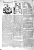 Original Old Antique Print 1842 St. Paul'S Covent Garden London Womens Fashion