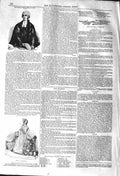 Original Old Antique Print 1842 Portrait Sir Frederick Pollock Fashion 19th