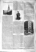 Old Antique Print 1842 Walking Dress Clergy Mary-Le-Bow Cheapside Office 19th
