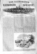 Original Old Antique Print 1842 View Cumberland Lodge Windsor Park London 19th