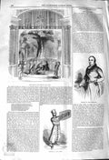 Original Old Antique Print 1842 Play King John Portrait Lord Ashburton Macready