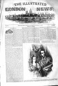 Original Old Antique Print 1842 Espartero Introducing Queen Spain Cortes 19th