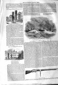 Old Antique Print 1842 George'S Chapel Ship Wreck Isis Swivel Gun College 19th