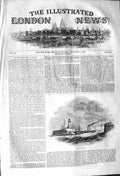 Original Old Antique Print 1842 View Ramsgate Pier Ships Lighthouse Victorian