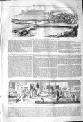 Old Antique Print 1842 Waterloo Altcar Hare Coursing Kitchen Reform Club 19th
