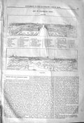 Old Antique Print 1842 Key London Colosseum Waterloo Nelson Westminster 19th