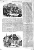 Old Antique Print 1843 National Society Training Norman College Chelsea 19th