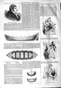 Original Old Antique Print 1843 Portrait Captain Manby Brighton Life-Boat 19th