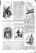 Old Antique Print 1843Theatre Fornasari Giovanni Queen Elizabeth Victoria 19th