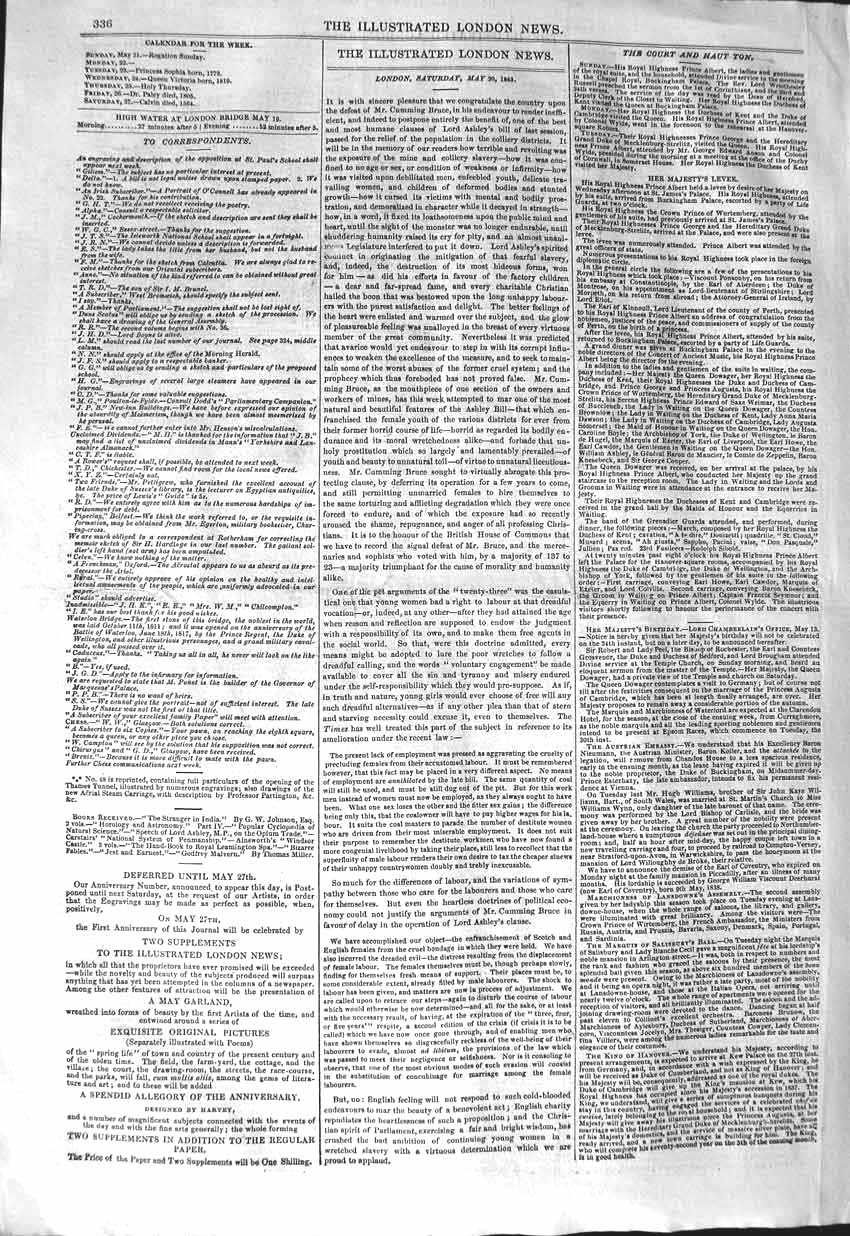 Original Old Antique Print 1843 Exhibition Royal Academy Sculpture Gallery Art
