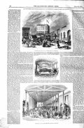 Original Old Antique Print 1843 Great Western Railway Terminus Royal C Victorian