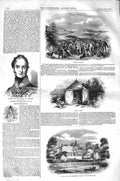Original Old Antique Print 1843 Grouse Shooting Marquis Anglesey College 19th