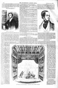 Original Old Antique Print 1843 Portait Balfe Lumley Princess Theatre Ge 19th