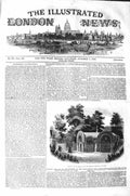 Original Old Antique Print 1843 Chapel Memory Duke Orleans Paris Architecture