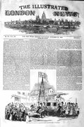 Original Old Antique Print 1843 Queen Eleanor Cross Waltham Carriage Ca 19th