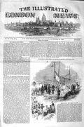 Original Old Antique Print 1843 Temperance Monument Cork Ireland Dublin 19th