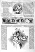 Original Old Antique Print 1843 Queen White Java Bantams James Walter Victorian