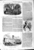 Original Old Antique Print 1844 Sir Francis Burdett King William Colle Victorian