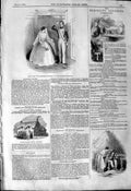 Original Old Antique Print 1844 Marriage Reason Haymarket Theatre Izaak Walton