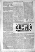 Original Old Antique Print 1844 Wood-Engraving Egyptian Brick-Stamp Christopher