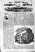 Original Old Antique Print 1844 St. James'S Bazaar Exhibition Decorative Works